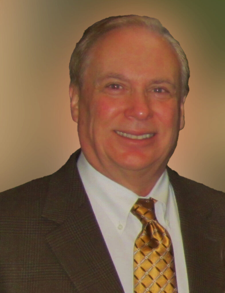 A man in a suit and tie.